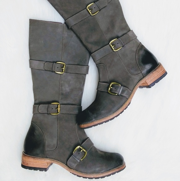 🆕🌿SUNDANCE LEATHER BELTED BUCKLE BOOTS 🌿 - Picture 8 of 8